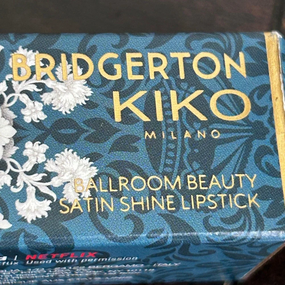 NIB KIKO Milano Bridgerton Lipstick Women 06 Blackberry Bliss Satin Shine .12 oz